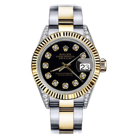 black string dial rolex|Rolex date just black.